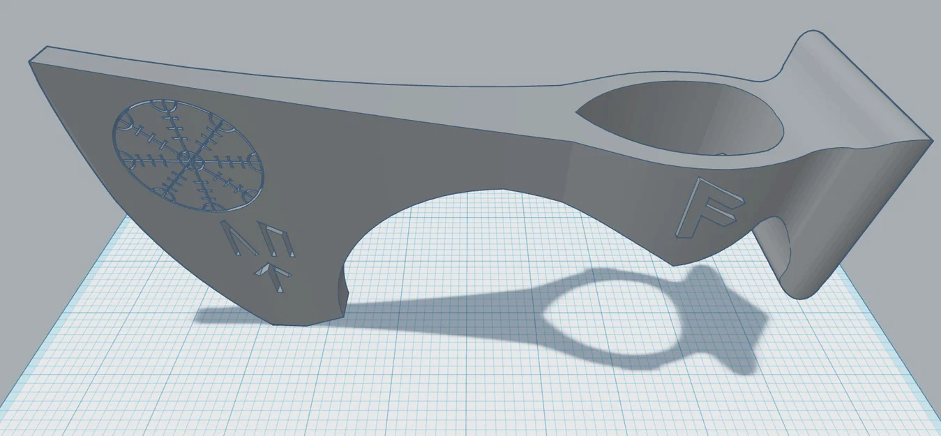 Đầu Rìu Viking 1 (Rìu Bearded) - Bearded Axe - Image 4