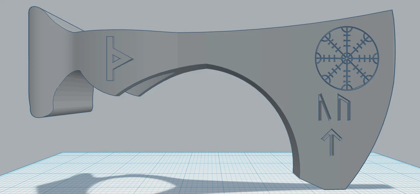 Đầu Rìu Viking 1 (Rìu Bearded) - Bearded Axe - Image 5