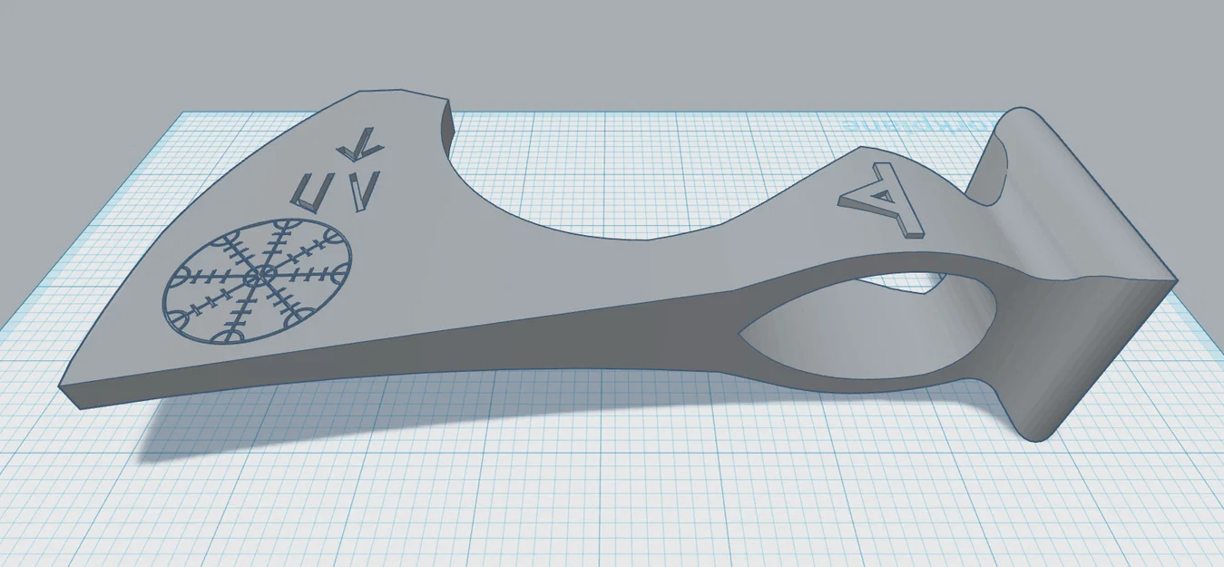 Đầu Rìu Viking 1 (Rìu Bearded) - Bearded Axe - Image 6