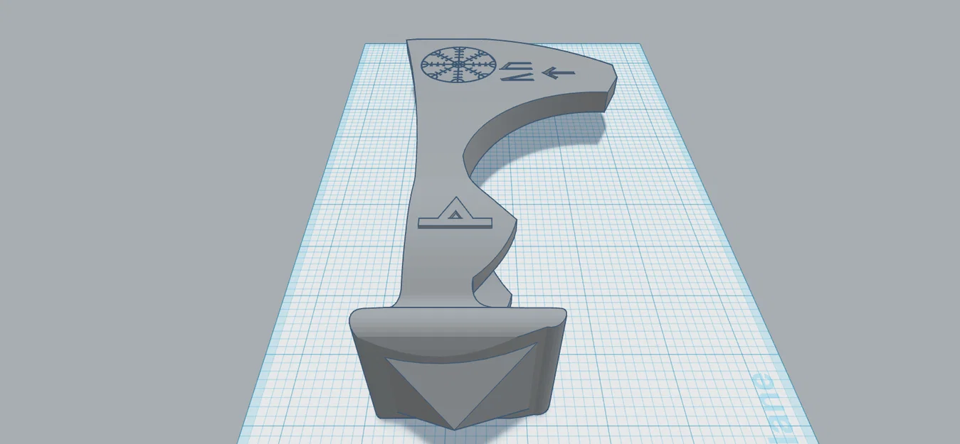 Đầu Rìu Viking 1 (Rìu Bearded) - Bearded Axe - Image 7