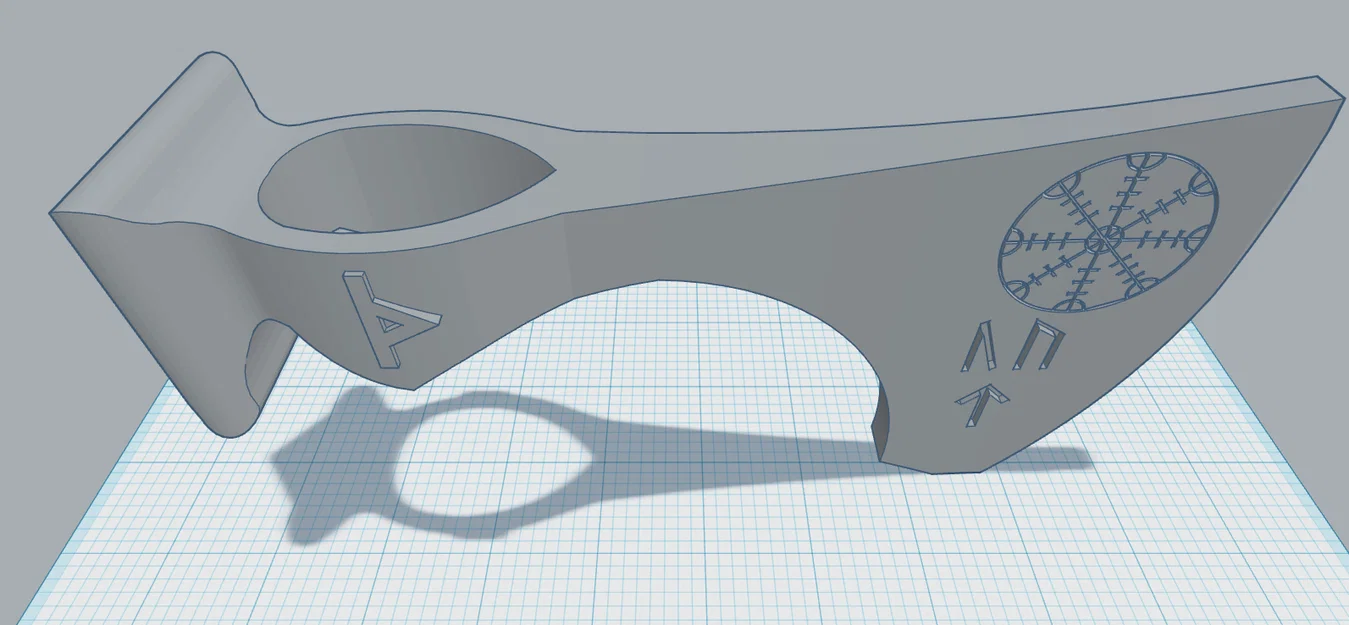 Đầu Rìu Viking 1 (Rìu Bearded) - Bearded Axe - Image 8