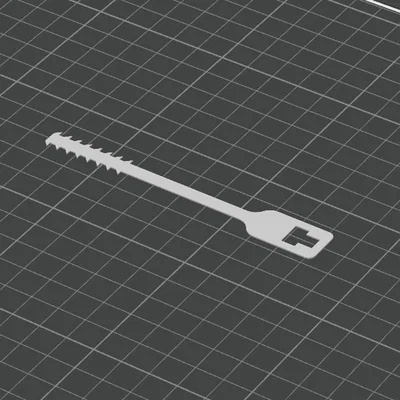 Dây rút nhựa tái sử dụng (Reusable Ziptie) - Giải pháp in 3D thông minh