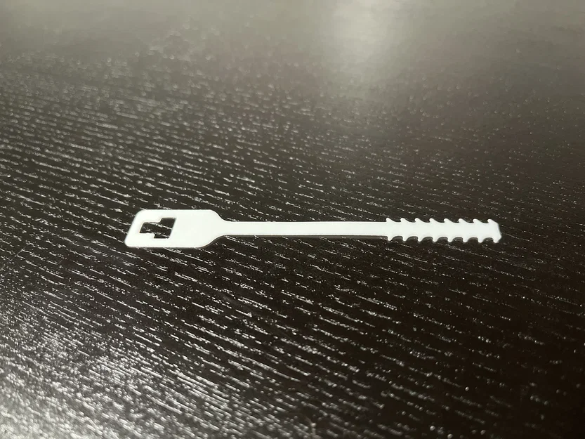 Dây rút nhựa tái sử dụng (Reusable Ziptie) - Giải pháp in 3D thông minh - Image 2