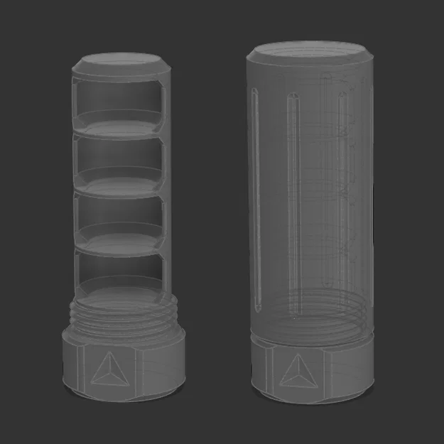 Ống đựng thuốc du lịch 4 ngăn (Travel Tube Pill Holder) - Image 1
