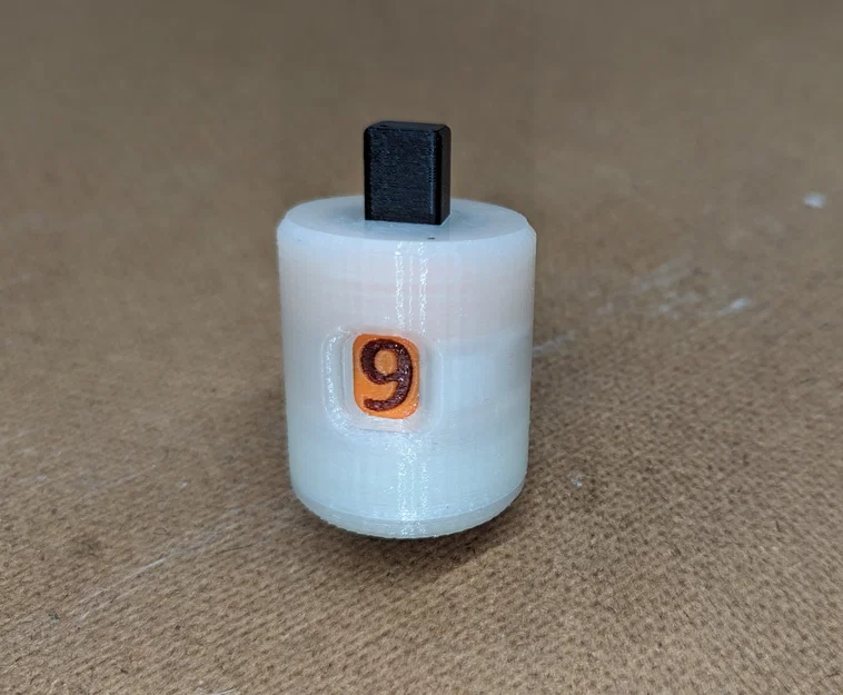 Mechanical Push Counter (Bộ đếm bấm cơ 1 chữ số) - Image 1