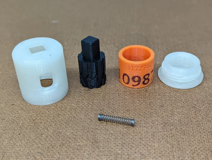 Mechanical Push Counter (Bộ đếm bấm cơ 1 chữ số) - Image 2