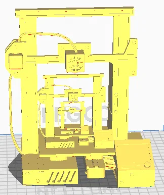 Mô hình máy in 3D lồng nhau sáng tạo 3 trong 1 - Image 1