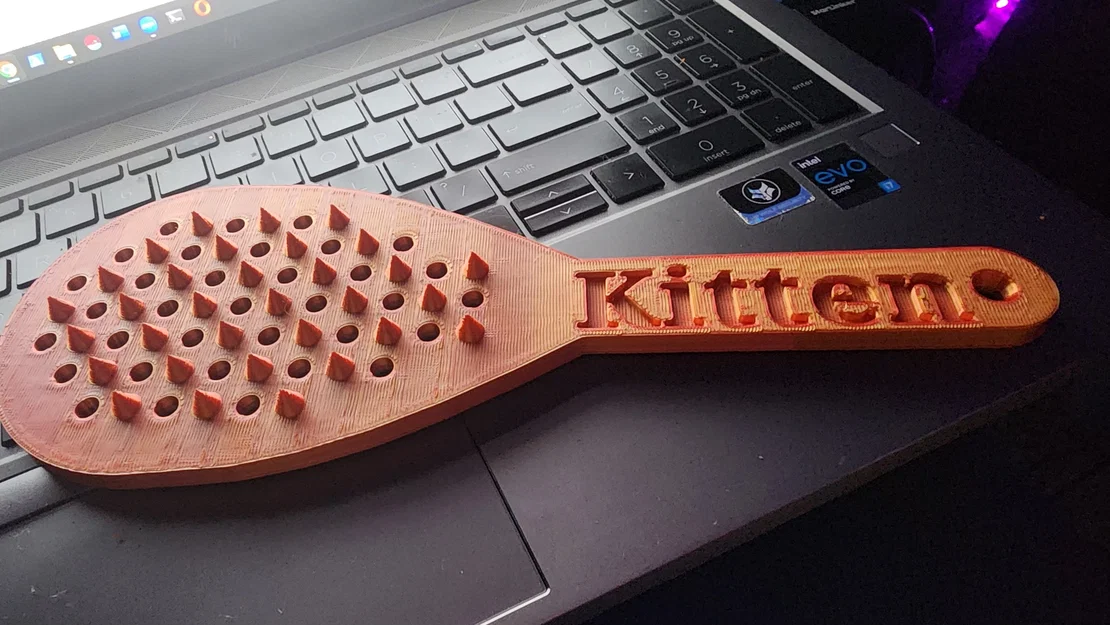 Mô hình mái chèo Kittie Paddle - Tùy chỉnh thiết kế 3D độc đáo - Image 1