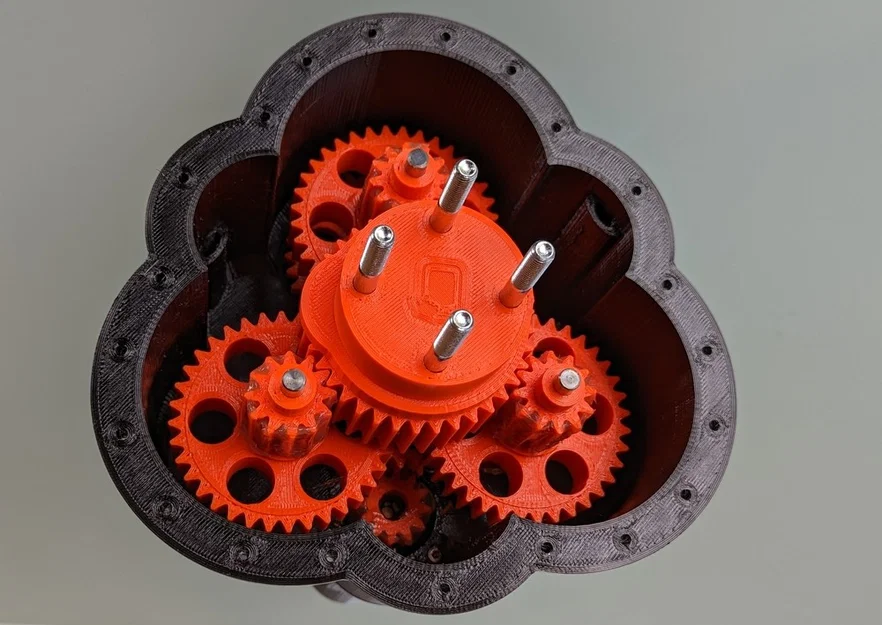 Bộ quay anten 3D print tham số hóa trong OpenScad - Image 1