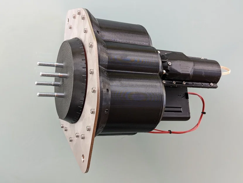 Bộ quay anten 3D print tham số hóa trong OpenScad - Image 4