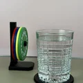 Bộ lót ly tạ Weightlifting Bumper Playes + kệ để (Coaster + Rack Set) - Thumbnail 3