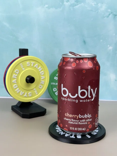 Bộ lót ly tạ Weightlifting Bumper Playes + kệ để (Coaster + Rack Set) - Image 4