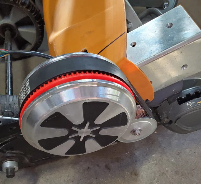Bánh răng HTD 5M 85T dùng cho động cơ bánh xe hoverboard - Image 2