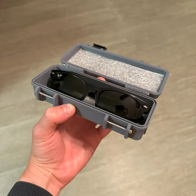 Hộp đựng kính Ray-Ban Wayfarer siêu bền in 3D chắc chắn - Image 2