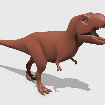 Mô hình khủng long T-Rex tương thích với LEGO in 3D