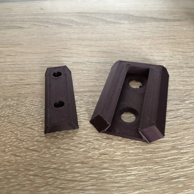 Wall Mount V2 {EASY PRINT} - Giá treo tường V2 (dễ in) - Image 1