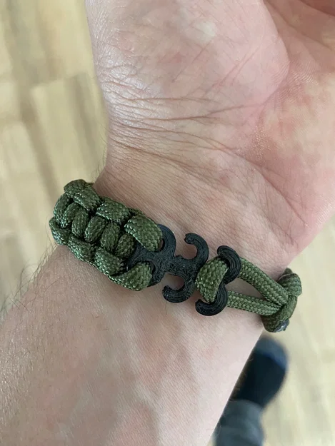 Móc khóa dây Paracord bằng TPU bền bỉ - Thiết kế 3D in nhanh - Image 1