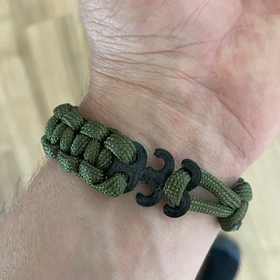 Móc khóa dây Paracord bằng TPU bền bỉ - Thiết kế 3D in nhanh