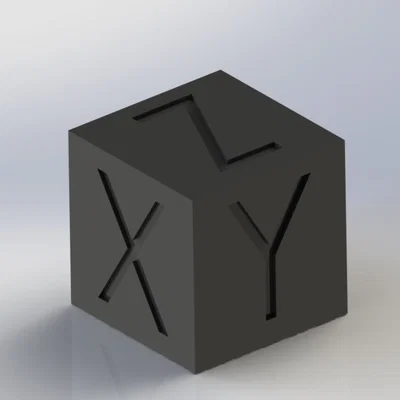 Calibration Cube XYZ: Khối lập phương hiệu chuẩn máy in 3D chuẩn 20mm