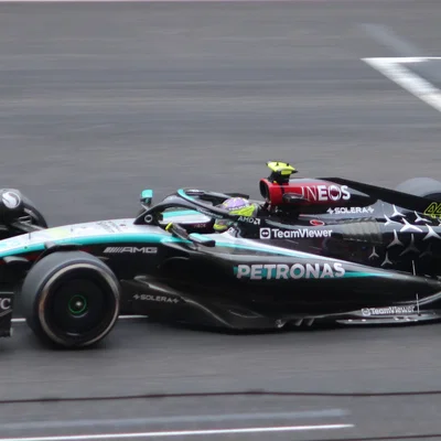 Mô hình 3D xe đua công thức 1 Mercedes AMG W15 (2024)
