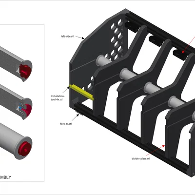 Giá Treo Cuộn Filament (Filament Spool Rack)