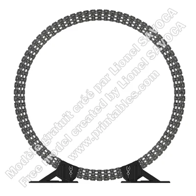 Mô hình 3D Ori Supergate Stargate tỉ lệ 1:3000 siêu chi tiết