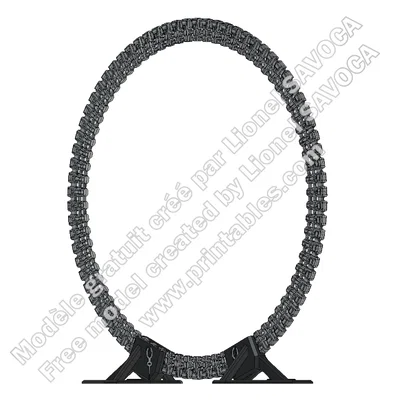 Mô hình 3D Ori Supergate Stargate tỉ lệ 1:3000 siêu chi tiết