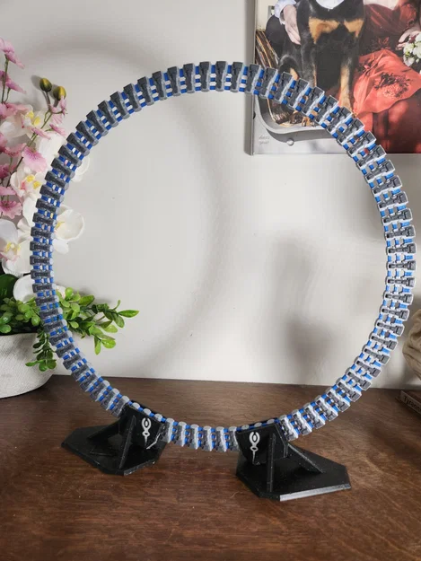 Mô hình 3D Ori Supergate Stargate tỉ lệ 1:3000 siêu chi tiết - Image 6