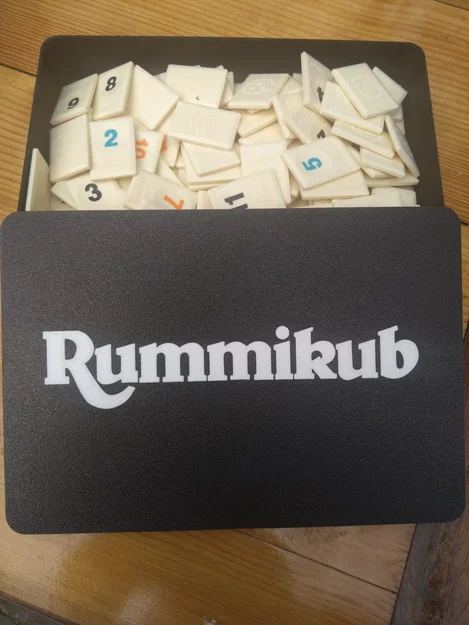 Hộp đựng tile Rummikub (rummikub tile box) - Image 1