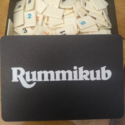 Hộp đựng tile Rummikub (rummikub tile box)