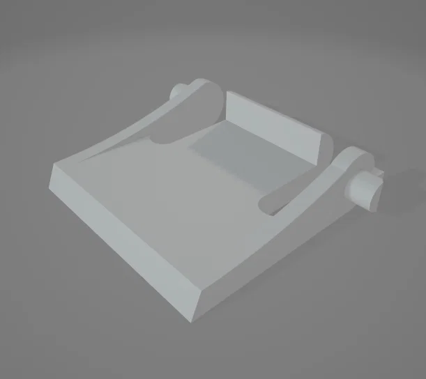 Chân đế thay thế cho bàn phím Corsair K55 PRO (Model in 3D) - Image 1