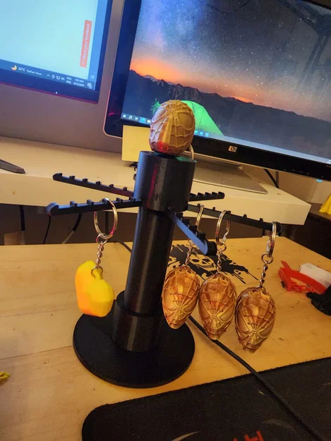 Kệ Treo Móc Khóa (Keychain Stand) In 3D - Image 1