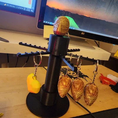 Kệ Treo Móc Khóa (Keychain Stand) In 3D