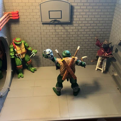 Bộ Phụ Kiện Diorama Cống Ngầm Ninja Rùa (Set 2) Cho Mô Hình