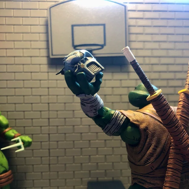 Bộ Phụ Kiện Diorama Cống Ngầm Ninja Rùa (Set 2) Cho Mô Hình - Image 2