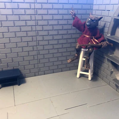 Bộ Phụ Kiện Diorama Cống Ngầm Ninja Rùa (Set 2) Cho Mô Hình