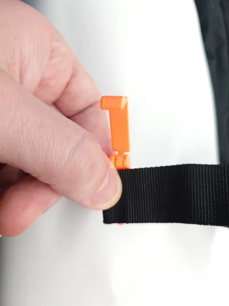 SnapStrap - Kẹp gọn quai balo (print in place) - Image 13