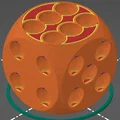Mô hình xúc xắc 3D đơn giản, dễ in tại nhà - Thumbnail 2