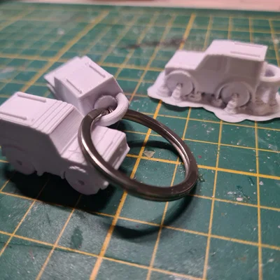 Móc khóa Landrover Defender in 3D - Phụ kiện độc lạ cho tín đồ mê xe