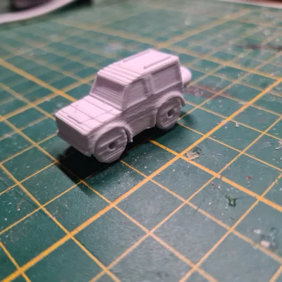 Móc khóa Landrover Defender in 3D - Phụ kiện độc lạ cho tín đồ mê xe