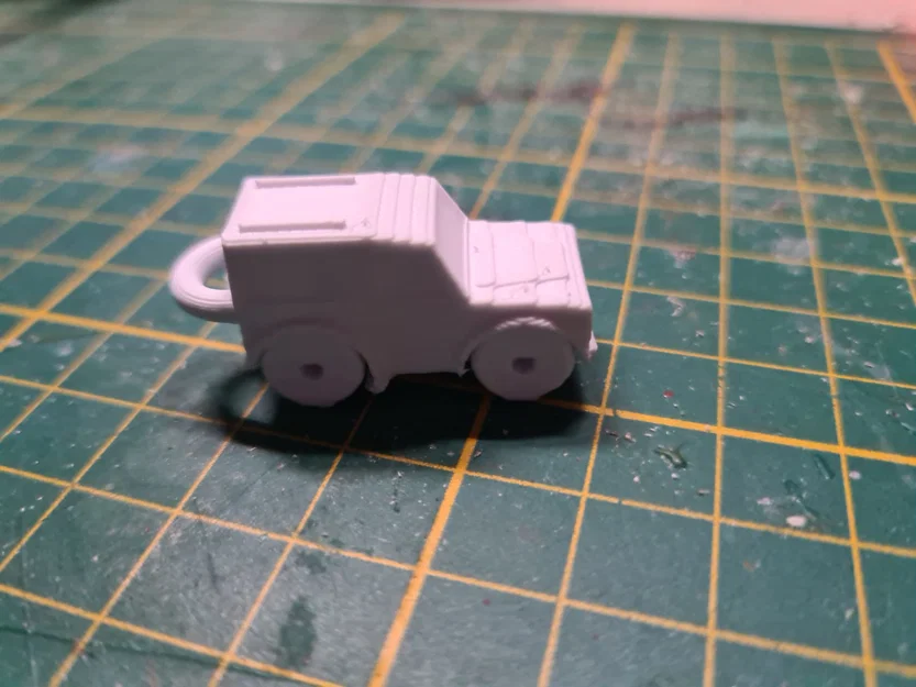 Móc khóa Landrover Defender in 3D - Phụ kiện độc lạ cho tín đồ mê xe - Image 3
