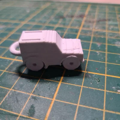 Móc khóa Landrover Defender in 3D - Phụ kiện độc lạ cho tín đồ mê xe