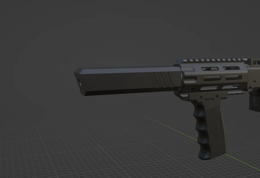 Ống giảm thanh (Suppressor) hình chữ nhật cho Airsoft cực chất - Image 1