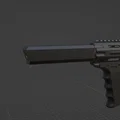 Ống giảm thanh (Suppressor) hình chữ nhật cho Airsoft cực chất - Thumbnail 1