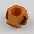 Chậu cây hình bát diện cụt (Truncated Octahedron Plant Pot) - Thumbnail 2