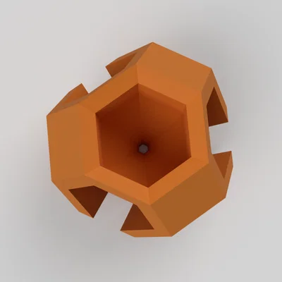 Chậu cây hình bát diện cụt (Truncated Octahedron Plant Pot)