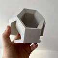 Chậu cây hình bát diện cụt (Truncated Octahedron Plant Pot) - Thumbnail 6