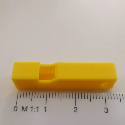 Còi thay thế tay kéo khóa kéo (Zipper replacement pull whistle)