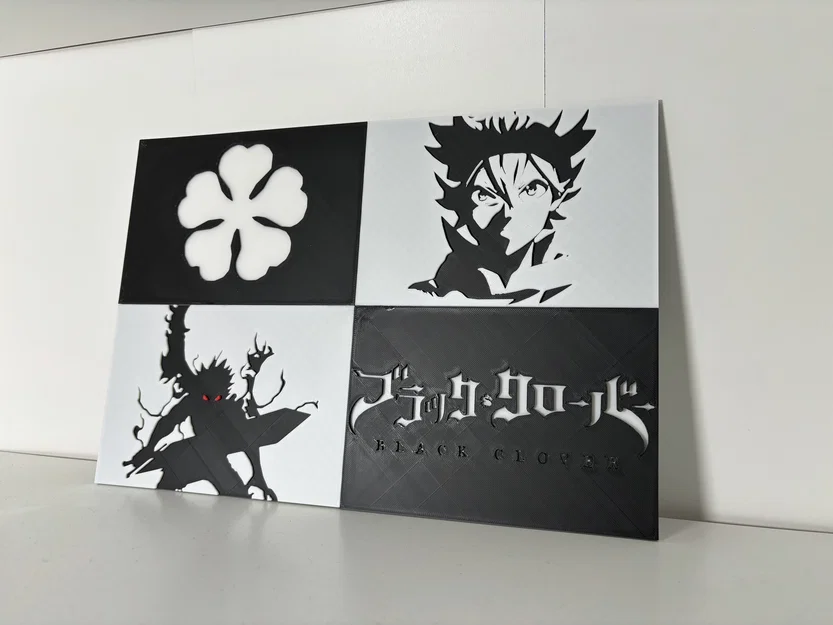 Tranh Treo Tường Panel Manga Black Clover - Image 1