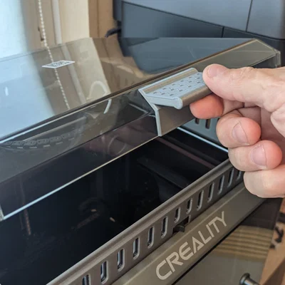 Tay cầm nắp máy in 3D Creality K1C - Tiện lợi và thẩm mỹ